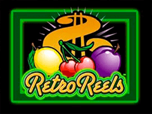 Retro Reels - слот на рабочем зеркале сайта от Микрогеминг